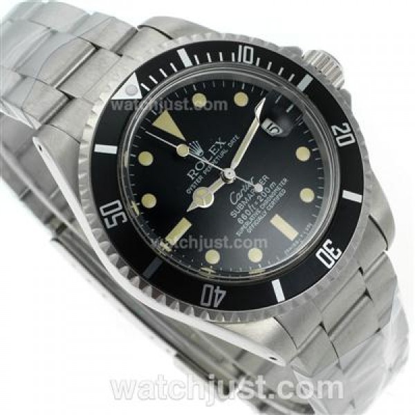 Best Quality Rolex Submariner Replica Watches With Black Dials For Sale