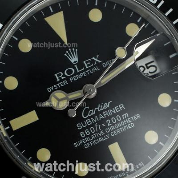 Best Quality Rolex Submariner Replica Watches With Black Dials For Sale