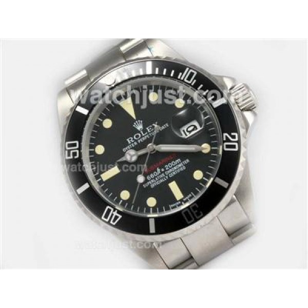 AAA Quality Rolex Submariner Replica Watches With Black Dials For Sale