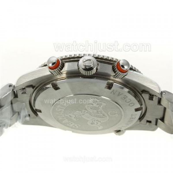 Omega Seamaster Planet Ocean Automatic Black Dial with Orange Bezel