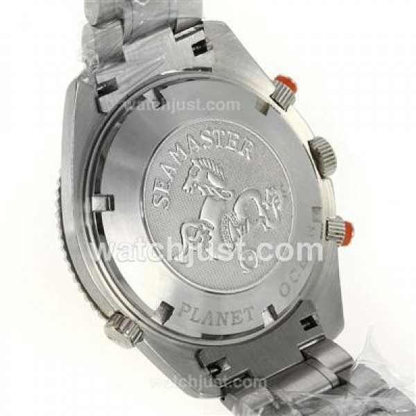 Omega Seamaster Planet Ocean Automatic Black Dial with Orange Bezel