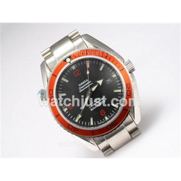 Omega Seamaster Planet Ocean Automatic With Orange Bezel