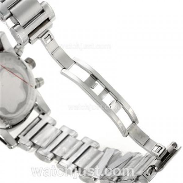 Montblanc Flyback Working Chronograph with Black Dial S/S