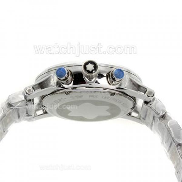 Montblanc Flyback Working Chronograph with Black Dial S/S