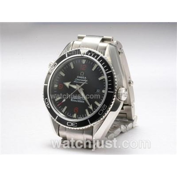 Omega Seamaster Planet Ocean Automatic with Black Dial and Bezel