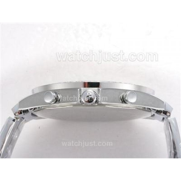 Jacob & Co Classic Five Time Zone Diamond Bezel with Black Dial