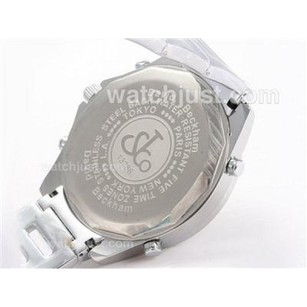 Jacob & Co Classic Five Time Zone Diamond Bezel with Black Dial