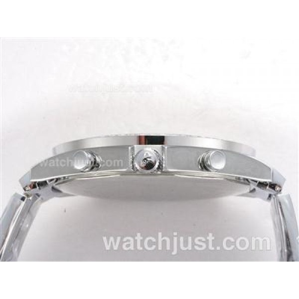 Jacob & Co Classic Five Time Zone Diamond Bezel with White Dial