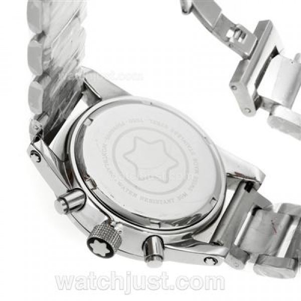 Montblanc Time Walker Working Chronograph with Black Dial