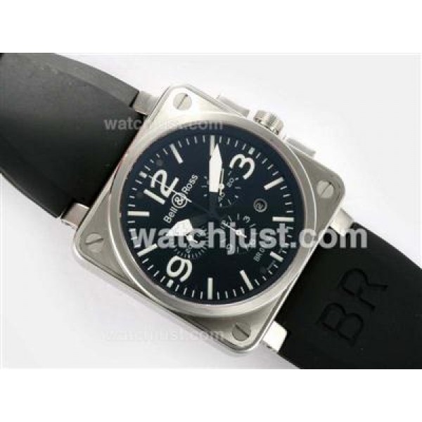 Bell & Ross BR 01-94 Chronograph Swiss ETA Movement with Black Dial 46x46mm