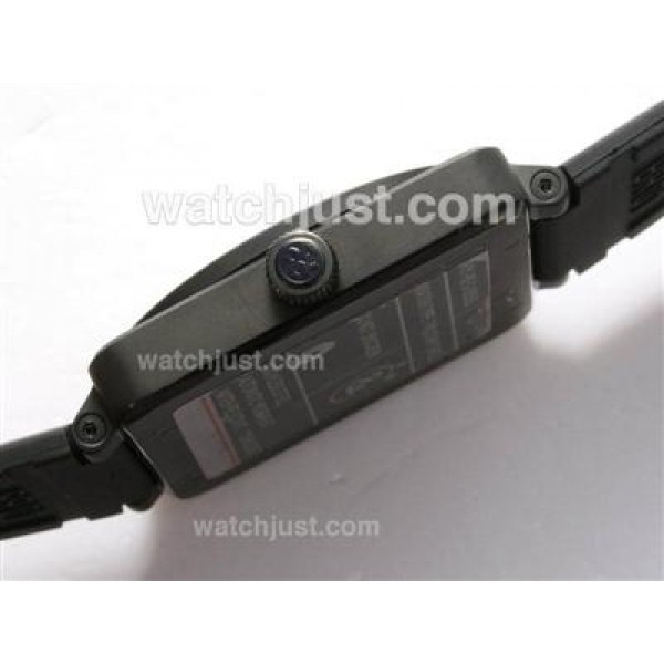 Bell & Ross BR 01-92 Swiss ETA 2892 Movement PVD Casing with Rubber Strap 46x46mm