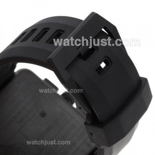 Bell & Ross BR 01-94 Chronograph Swiss ETA Movement PVD Casing with Rubber Strap 46x46mm