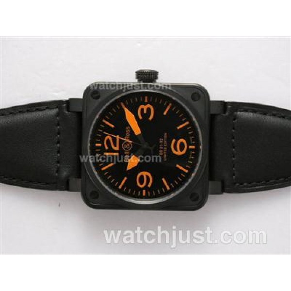 Bell & Ross BR 01-92 Swiss ETA 2892 Movement PVD Casing with Black Dial 46x46mm