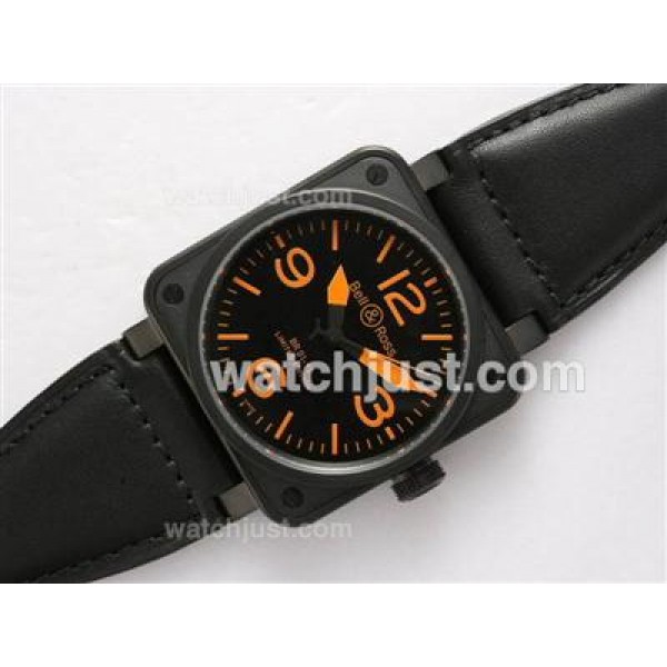Bell & Ross BR 01-92 Swiss ETA 2892 Movement PVD Casing with Black Dial 46x46mm