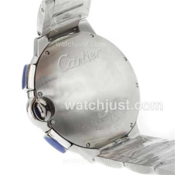 Cartier Ballon bleu de Cartier Working Chronograph with Black Dial-S/S