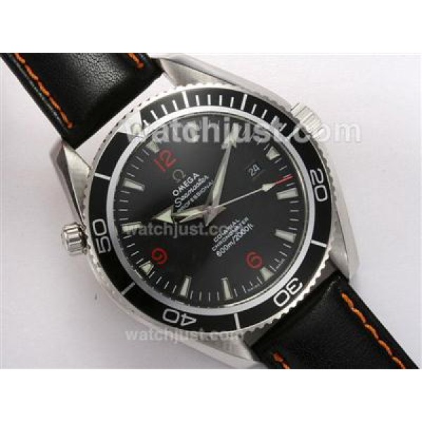 Omega Seamaster Planet Ocean Automatic with Black Bezel and Dial