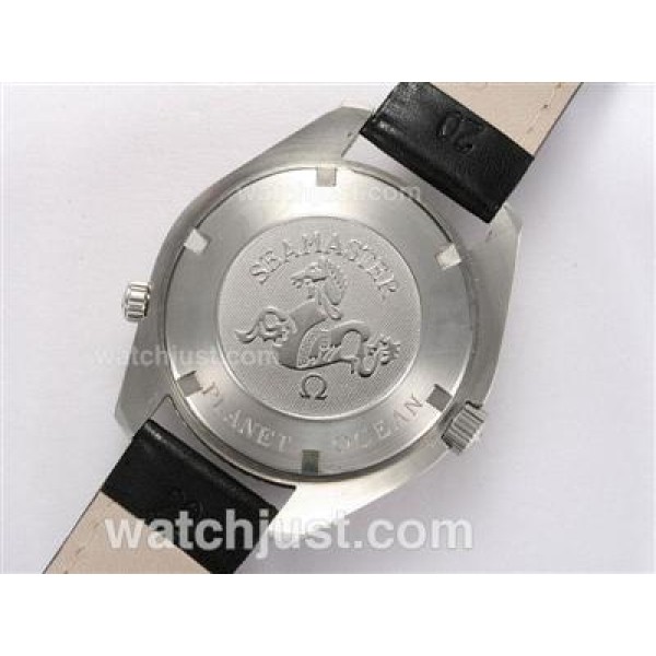 Omega Seamaster Planet Ocean Automatic with Black Bezel and Dial