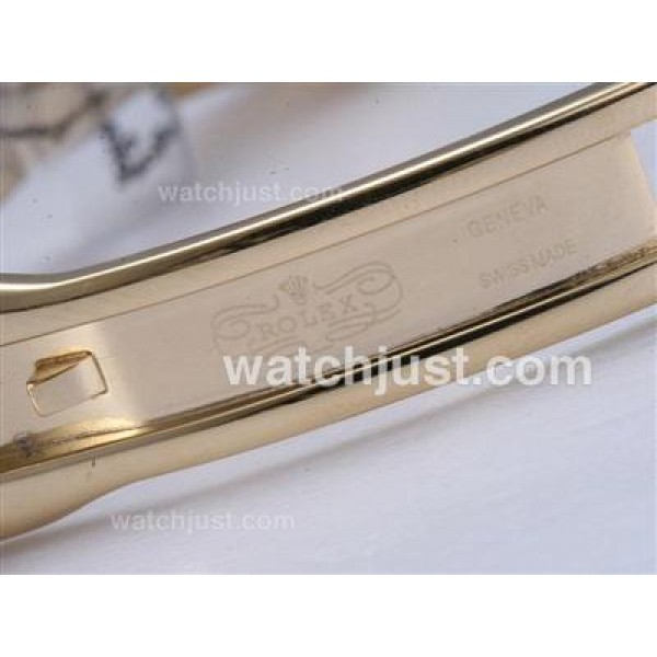 Top Quality Rolex Datejust Replica Watches With Golden Dials For Sale
