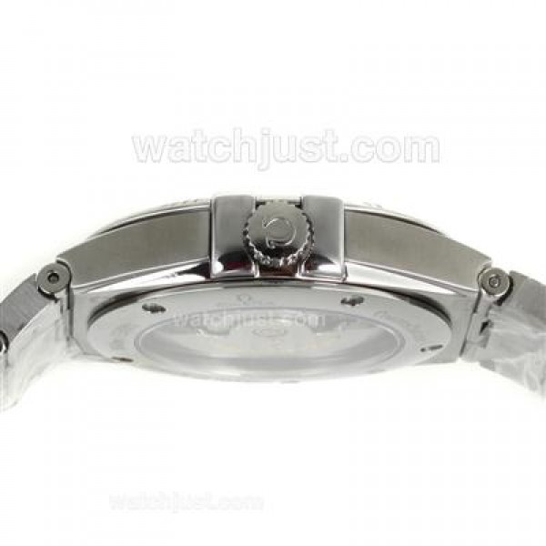 Best 1:1 Omega Constellation Fake Watches With Black Dials For Men