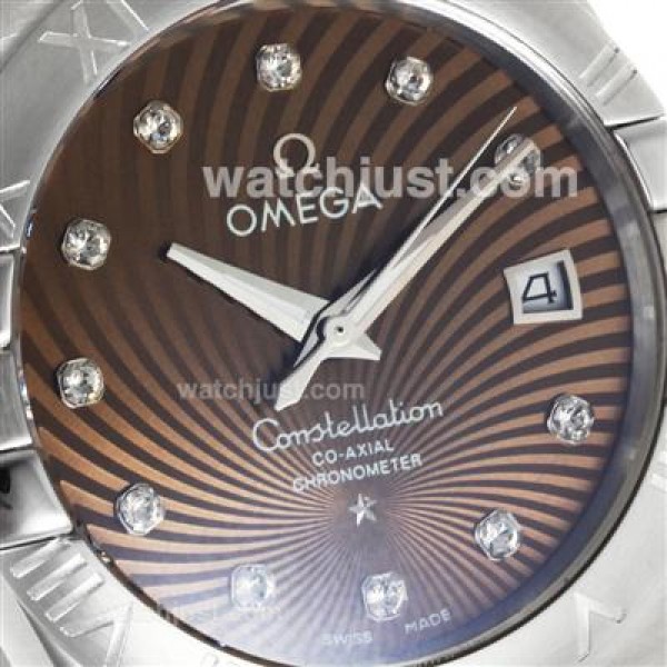 Best 1:1 Fake Omega Constellation With Brown Dials For Sale