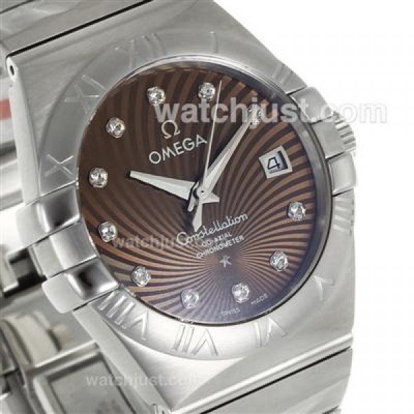 Best 1:1 Fake Omega Constellation With Brown Dials For Sale