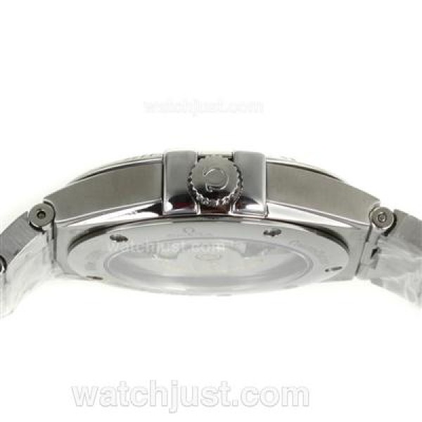 Best Quality Omega Constellation Replica Watches With White Dials For Sale