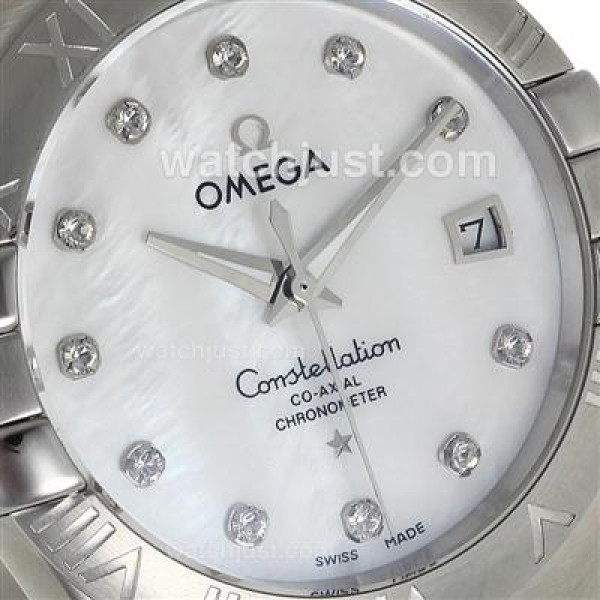 Best Quality Omega Constellation Replica Watches With White Dials For Sale