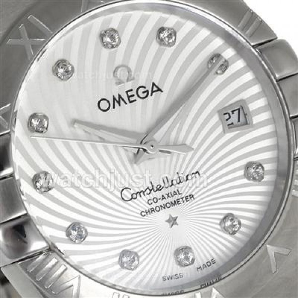 AAA Quality Omega Constellation Replica Watches With White Dials For Men