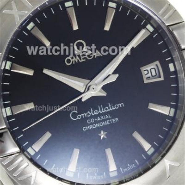 Best Quality Omega Constellation Replica Watches With Black Dials For Men