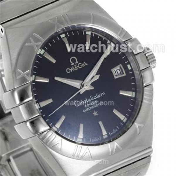 Best Quality Omega Constellation Replica Watches With Black Dials For Men