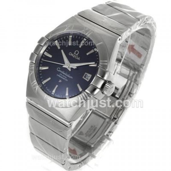 Best Quality Omega Constellation Replica Watches With Black Dials For Men