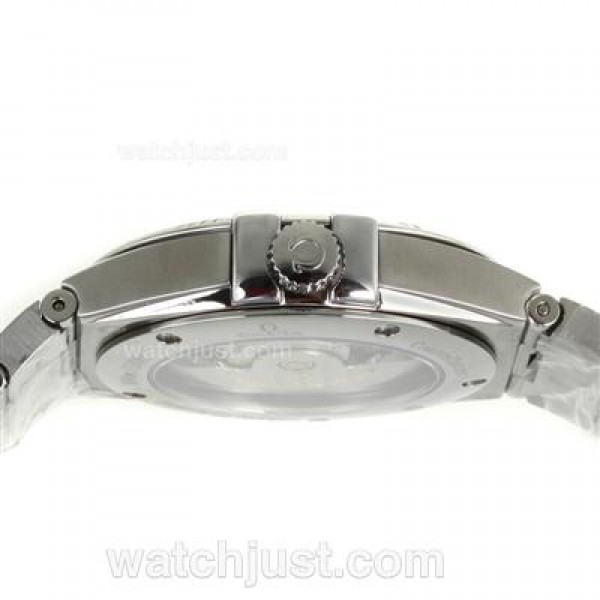 High Quality Omega Constellation Replica Watches With Brown Dials For Sale