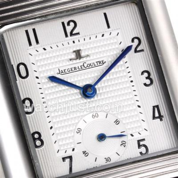Jaeger-Lecoultre Reverso White Dial with Brown Leather Strap