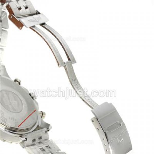 Breitling Chronospace Working Chronograph with White Dial S/S
