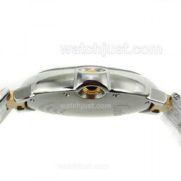 Cartier Ballon bleu de Cartier Automatic Two Tone with White Dial-Sapphire Glass