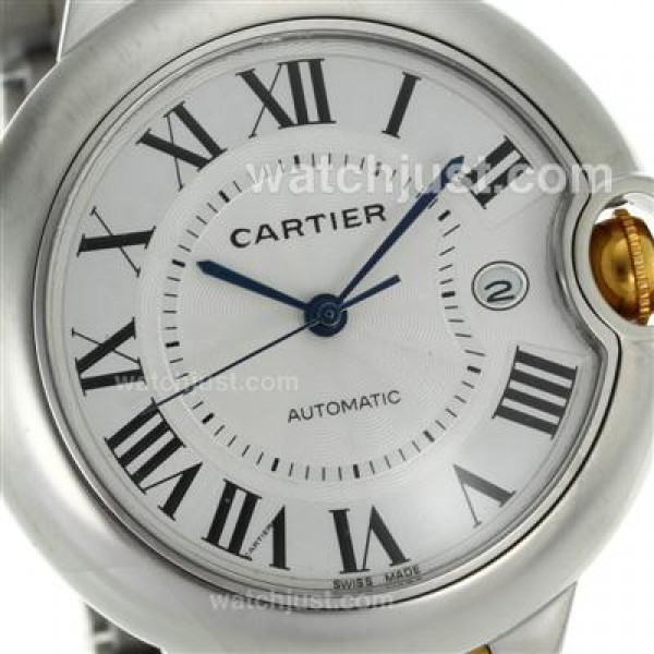 Cartier Ballon bleu de Cartier Automatic Two Tone with White Dial-Sapphire Glass