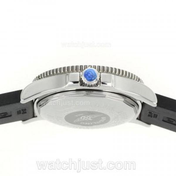 Breitling Super Ocean Steelfish Swiss ETA 2824 Movement with Black Dial-Yellow Inner Bezel