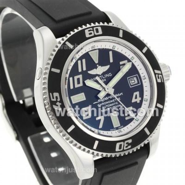 Breitling Super Ocean Steelfish Swiss ETA 2824 Movement with Black Dial-White Inner Bezel