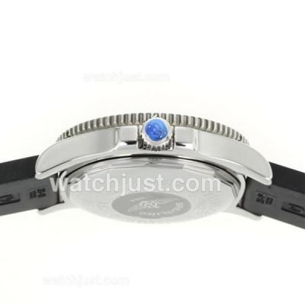 Breitling Super Ocean Steelfish Swiss ETA 2824 Movement with Black Dial-Blue Inner Bezel