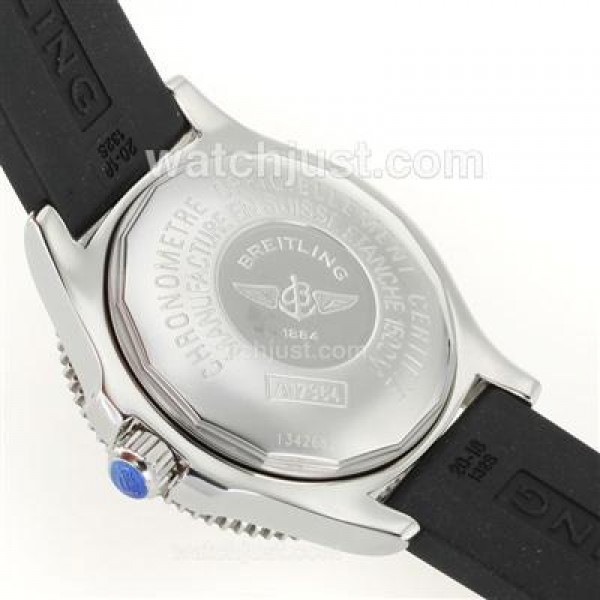 Breitling Super Ocean Steelfish Swiss ETA 2824 Movement with Black Dial-Black Inner Bezel