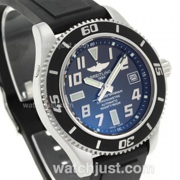 Breitling Super Ocean Steelfish Swiss ETA 2824 Movement with Black Dial-Black Inner Bezel