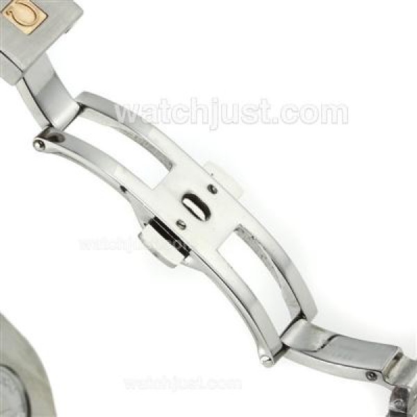 Omega Constellation Diamond Bezel Stick Markers with Black Dial-Same Chassis as ETA Version-Lady Size