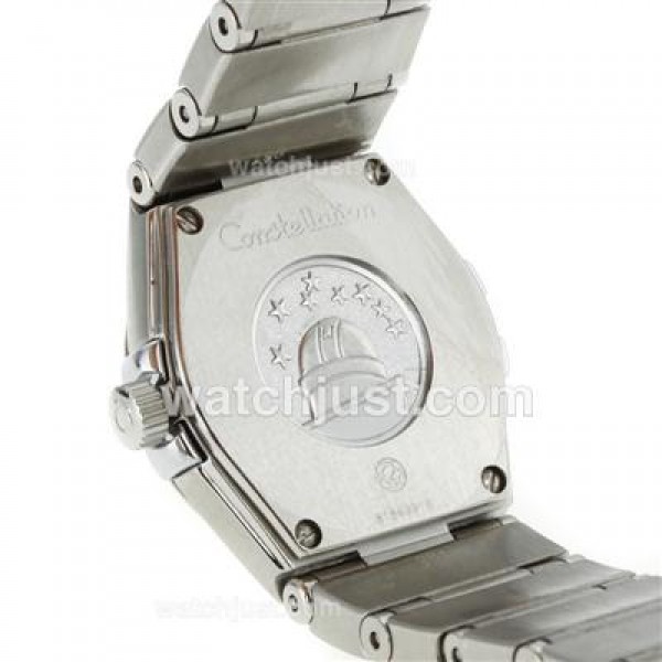 Omega Constellation Diamond Bezel Stick Markers with MOP Dial-Same Chassis as ETA Version-Lady Size
