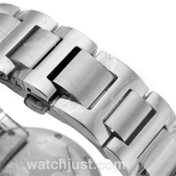 Cartier Ballon bleu de Cartier Two Tone Diamond Bezel with White Dial