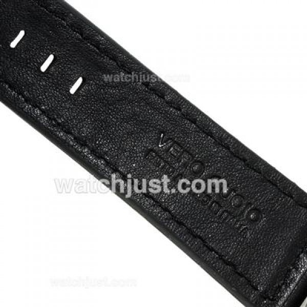 U-Boat Italo Fontana U 1001 Automatic White Needles with Black Dial-Leather Strap