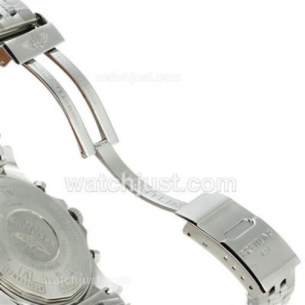Breitling Chronospace Working Chronograph with White Dial S/S