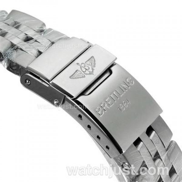 Breitling Chronospace Working Chronograph with White Dial S/S