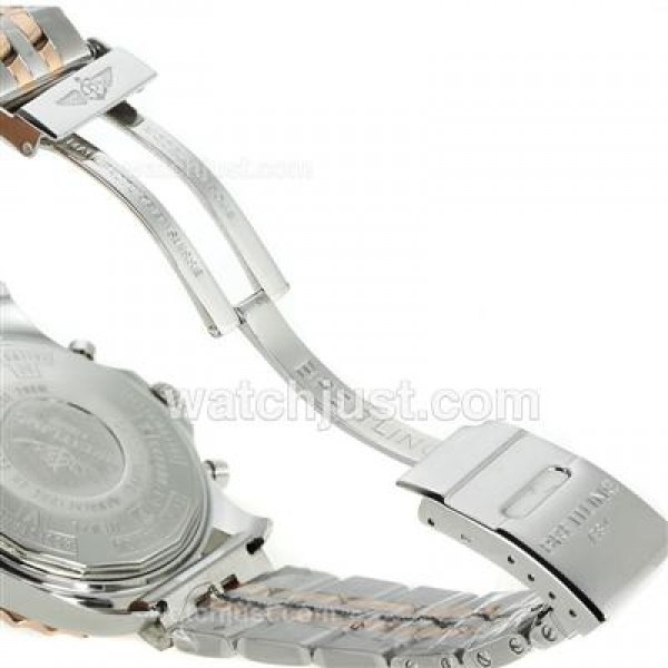 Breitling Chronospace Working Chronograph Two Tone with Black Dial