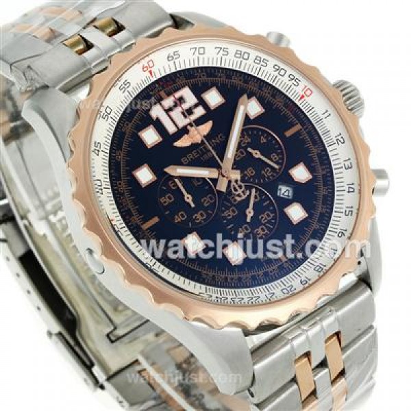 Breitling Chronospace Working Chronograph Two Tone with Black Dial
