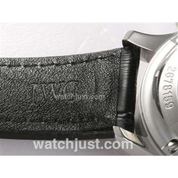 IWC Portuguese Chronograph Swiss Valjoux 7750 Movement with White Dial